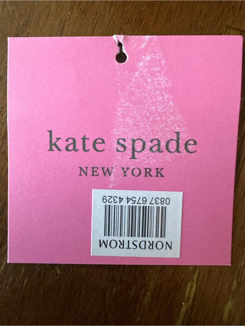 Kate Spade Manhattan Plaid Chunky Woven Tote in Dancer Pink NWT - Picture 9 of 9